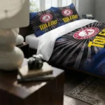 Toledo Rockets Sunburst Splatter Bedding Set Best Selling