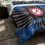 Toronto Blue Jays Sunburst Splatter Bedding Set Best Selling
