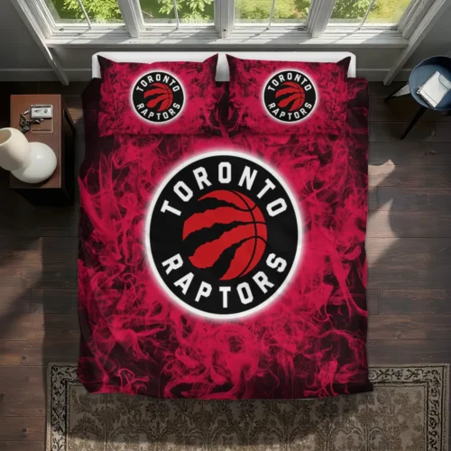Toronto Raptors Red Mist Bedding Set Best Selling