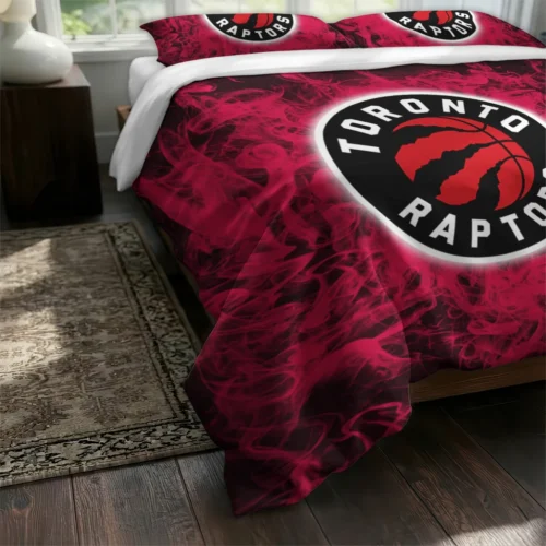 Toronto Raptors Red Mist Bedding Set Fashion Forward