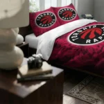 Toronto Raptors Red Mist Bedding Set Best Selling
