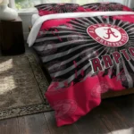 Toronto Raptors Sunburst Splatter Bedding Set Best Selling