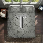 Troy Trojans Cracked Texture Bedding Set Best Selling