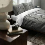 Troy Trojans Cracked Texture Bedding Set Best Selling
