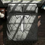 Troy Trojans Cracked Texture Bedding Set Best Selling