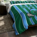 Tulane Green Wave Stripe Style Bedding Set Best Selling