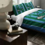 Tulane Green Wave Stripe Style Bedding Set Best Selling