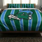 Tulane Green Wave Stripe Style Bedding Set Best Selling