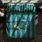 Tulane Green Wave Stripe Style Bedding Set Best Selling