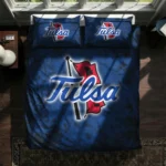 Tulsa Golden Hurricane Red Mist Bedding Set Best Selling