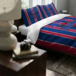 Tulsa Golden Hurricane Stripe Style Bedding Set Best Selling