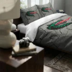 Uab Blazers Cracked Texture Bedding Set Best Selling