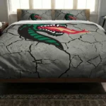 Uab Blazers Cracked Texture Bedding Set Best Selling