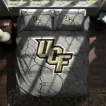 Ucf Knights Cracked Texture Bedding Set Best Selling