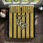 Ucf Knights Stripe Style Bedding Set Best Selling