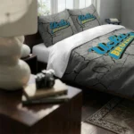 Ucla Bruins Cracked Texture Bedding Set Best Selling