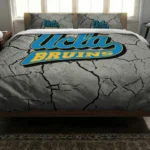 Ucla Bruins Cracked Texture Bedding Set Best Selling