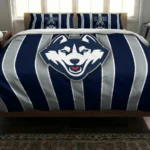 Uconn Huskies Stripe Style Bedding Set Best Selling