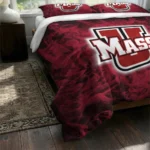 Umass Minutemen Red Mist Bedding Set Best Selling