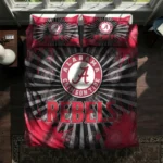 Unlv Rebels Sunburst Splatter Bedding Set Best Selling