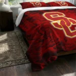 Usc Trojans Red Mist Bedding Set Best Selling