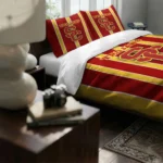 Usc Trojans Stripe Style Bedding Set Best Selling