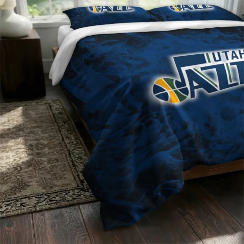 Utah Jazz Red Mist Bedding Set Fashion Forward