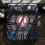 Utah Jazz Sunburst Splatter Bedding Set Best Selling