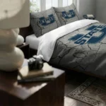 Utah State Aggies Cracked Texture Bedding Set Best Selling
