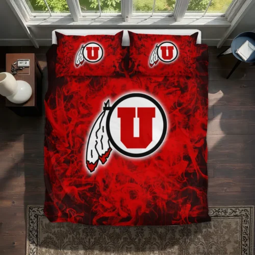 Utah Utes Red Mist Bedding Set Best Selling