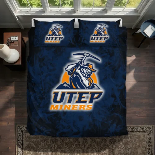 Utep Miners Red Mist Bedding Set Best Selling