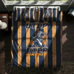 Utep Miners Stripe Style Bedding Set Best Selling