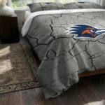 Utsa Roadrunners Cracked Texture Bedding Set Best Selling