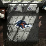 Utsa Roadrunners Cracked Texture Bedding Set Best Selling