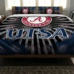 Utsa Roadrunners Sunburst Splatter Bedding Set Best Selling