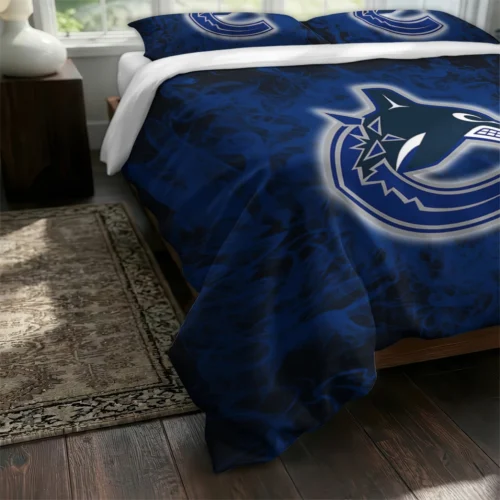 Vancouver Canucks Red Mist Bedding Set Fashion Forward