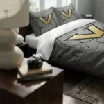 Vanderbilt Commodores Cracked Texture Bedding Set Best Selling