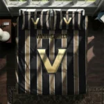 Vanderbilt Commodores Stripe Style Bedding Set Best Selling