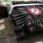 Vanderbilt Commodores Sunburst Splatter Bedding Set Best Selling