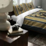 Vegas Golden Knights Stripe Style Bedding Set Best Selling