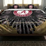 Vegas Golden Knights Sunburst Splatter Bedding Set Best Selling