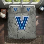 Villanova Wildcats Cracked Texture Bedding Set Best Selling