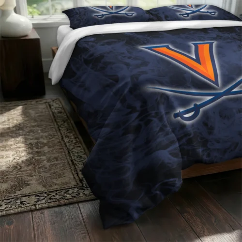 Virginia Cavaliers Red Mist Bedding Set Fashion Forward