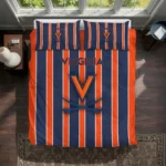 Virginia Cavaliers Stripe Style Bedding Set Best Selling
