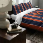 Virginia Cavaliers Stripe Style Bedding Set Best Selling