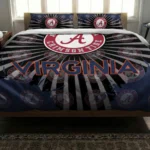 Virginia Cavaliers Sunburst Splatter Bedding Set Best Selling