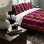 Virginia Tech Hokies Stripe Style Bedding Set Best Selling