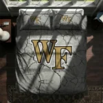 Wake Forest Demon Deacons Cracked Texture Bedding Set Best Selling