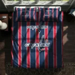 Washington Capitals Stripe Style Bedding Set Best Selling