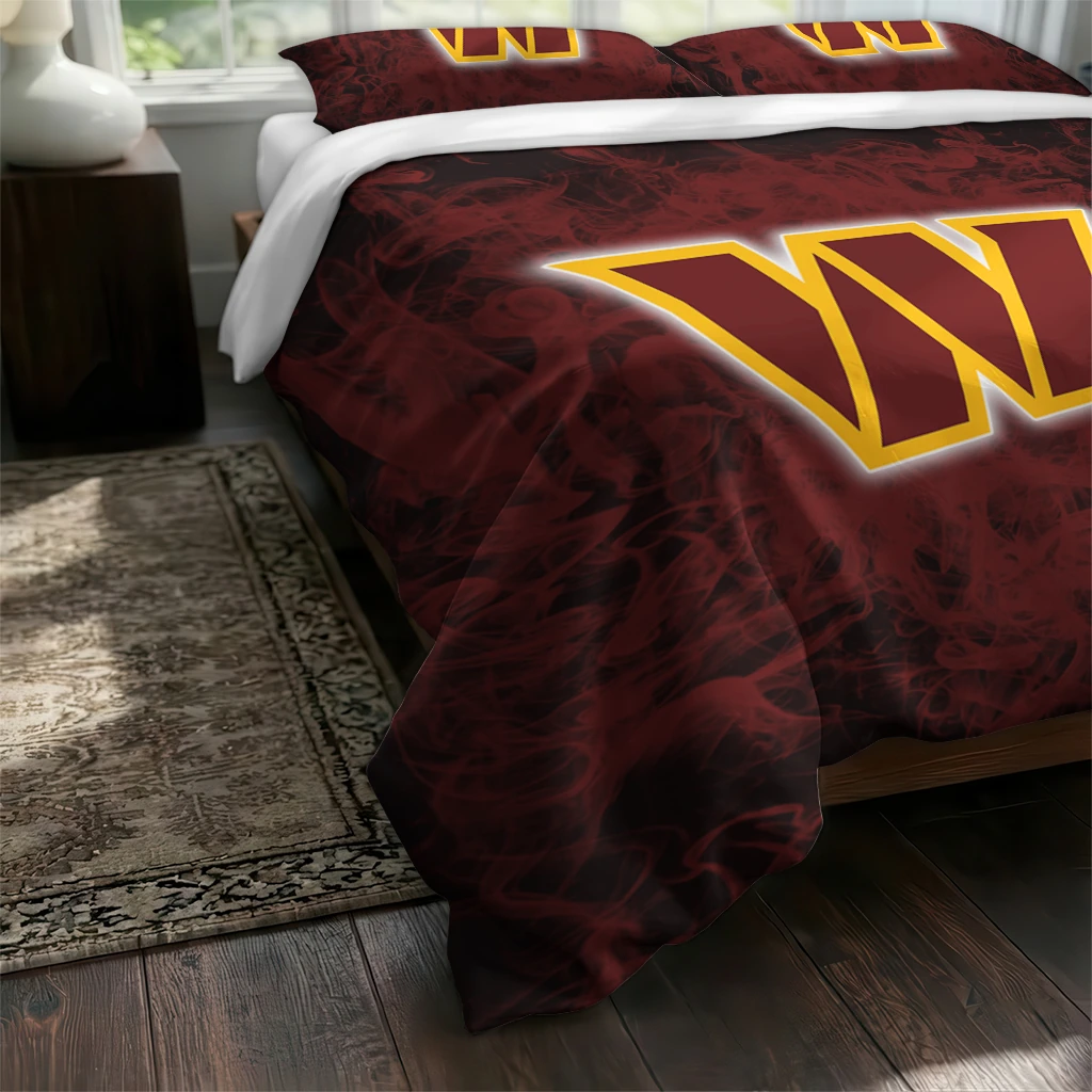 Washington Commanders Red Mist Bedding Set Fashion Forward Washington Commanders Red Mist Bedding Set Fashion Forward